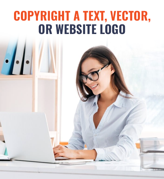 Copyright a Text, Vector, or Website Logo