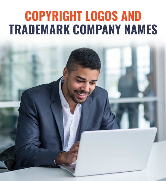 Copyright Logos and Trademark Company Names